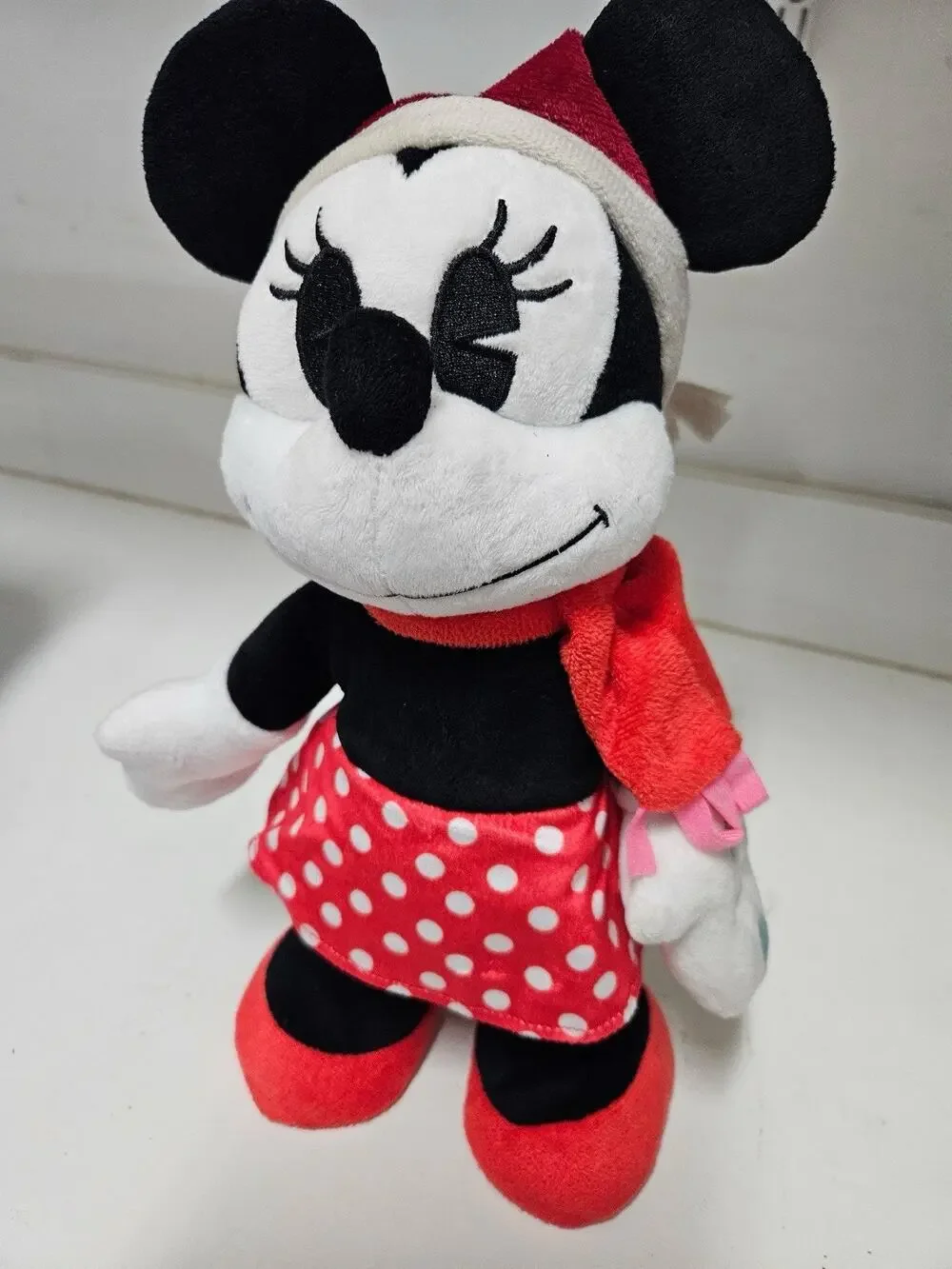 New Disney Minnie Mouse Animated Plush Dancing Musical Christmas Toy Doll 13